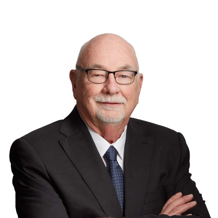 Older man in suit and glasses portrait