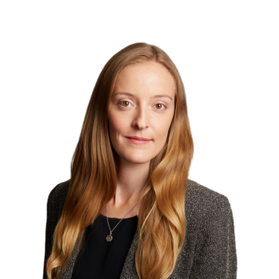 Professional headshot of woman with long blonde hair