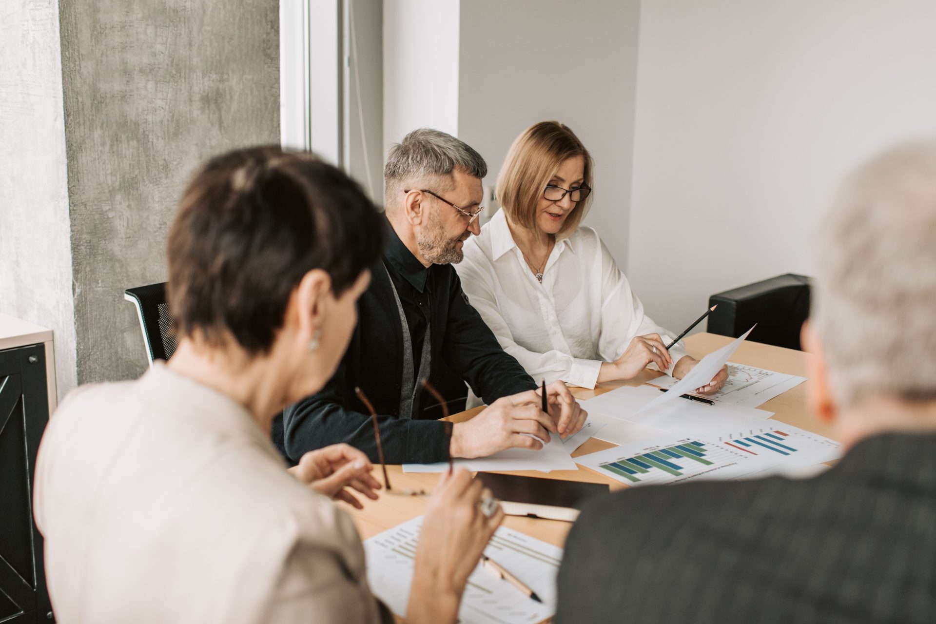 ratcliff clients lawyer helping meeting